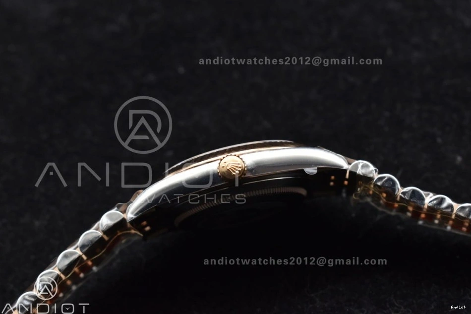 DateJust on Brown VR3235 SS Jubilee Bracelet 126333 Steel Stick Best Dial RG Edition 41 Clean 904L 1:1 0304